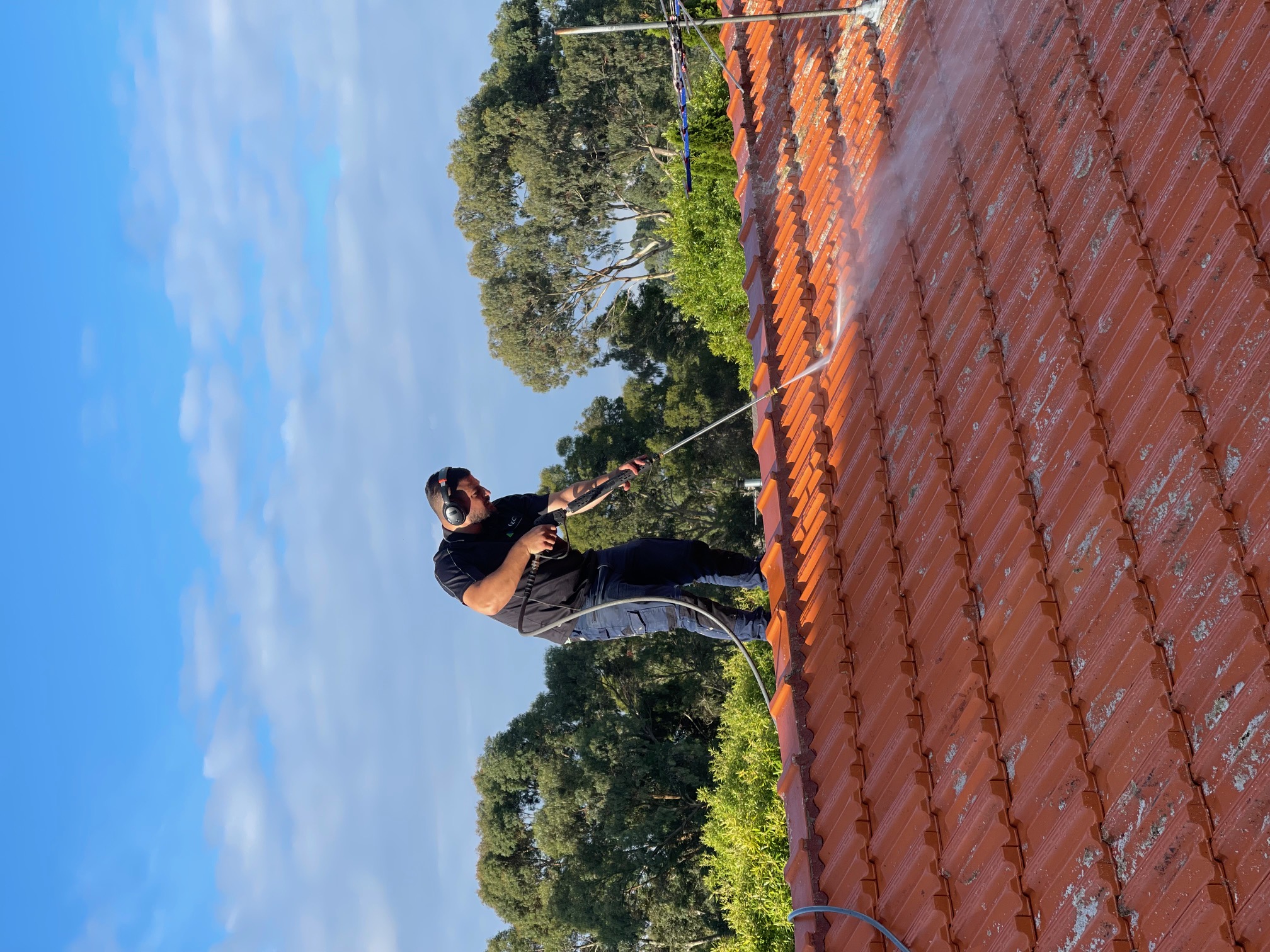 Immaculate home exterior soft washing