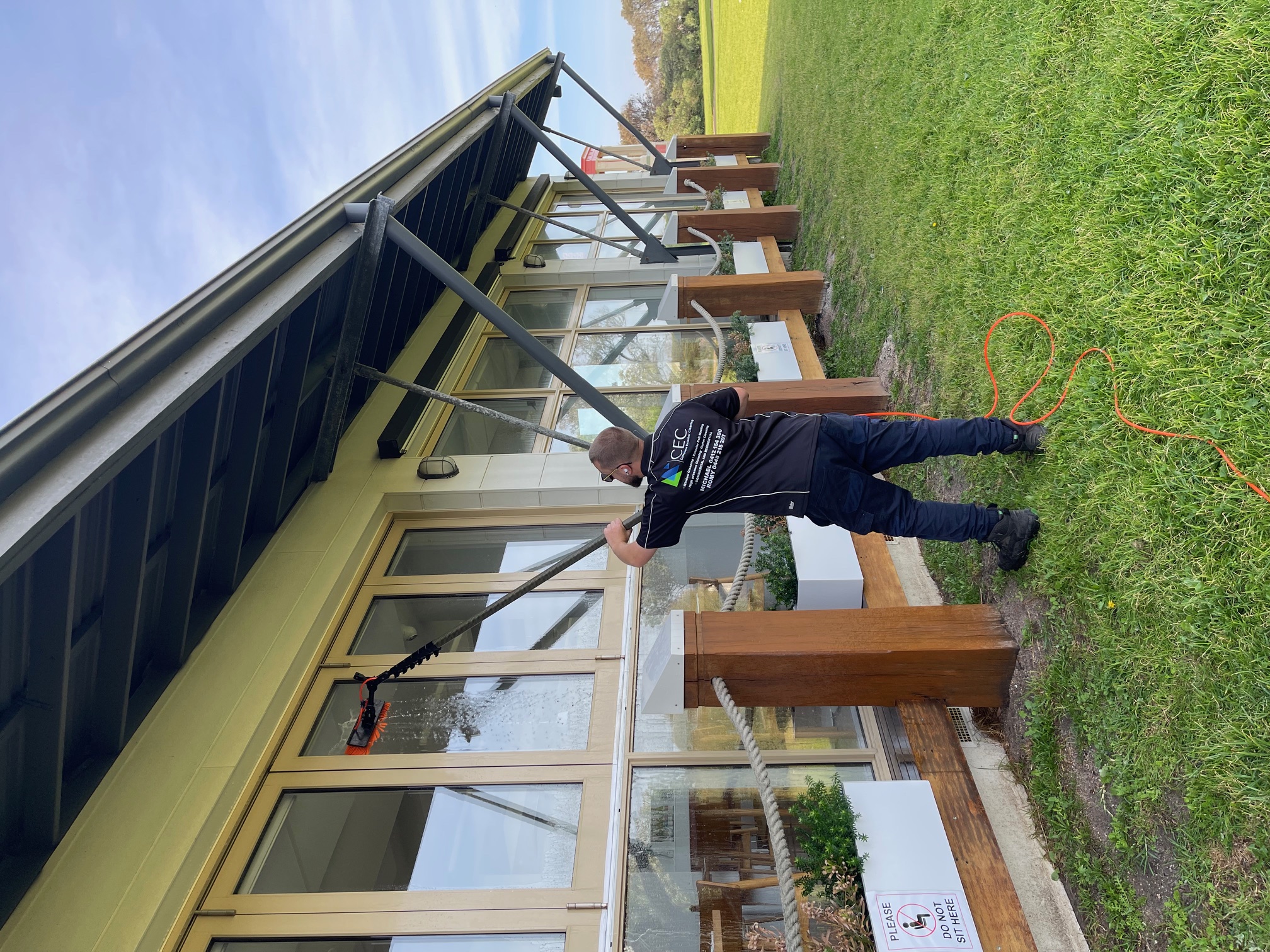 Crystal clear modern residential windows